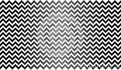 Vector Interlacing Black and White Zigzag Stripes Texture Background Stock Photo
