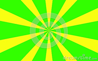 Green yellow rays background image Stock Photo