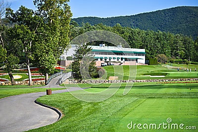 The Greenbrier Resort Golf Club Editorial Stock Photo