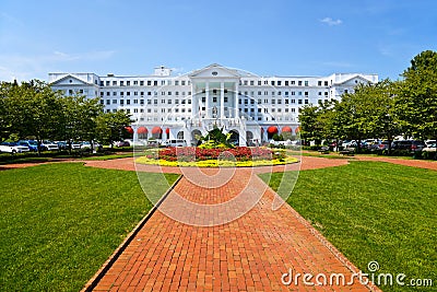 The Greenbrier Resort Editorial Stock Photo