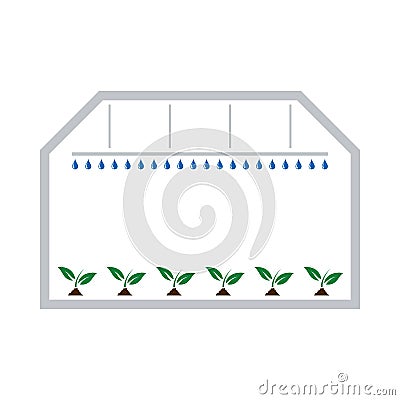 Greenhouse Icon Vector Illustration