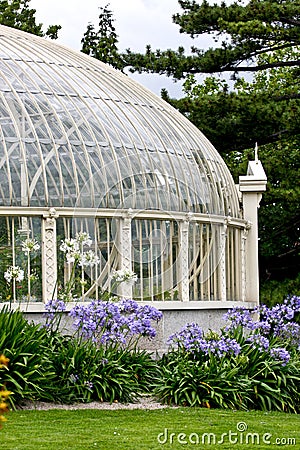 Greenhouse, National Botanic Gardens, Dublin, Ireland Stock Photo