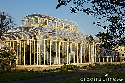 Greenhouse. National Botanic Gardens. Dublin. Ireland Stock Photo