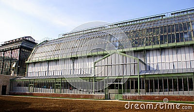 Greenhouses reopen in Jardin des Plantes, Paris Editorial Stock Photo