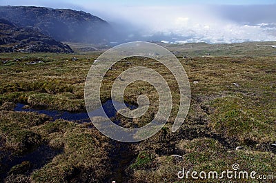 Greenland UNESCO World Heritage Site Stock Photo