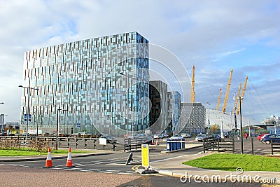 Greenwich peninsula in South East London, England Editorial Stock Photo