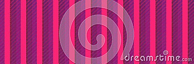 Greeting card background texture stripe, harmony textile lines vertical. Simplicity pattern fabric vector seamless in pink and Vector Illustration