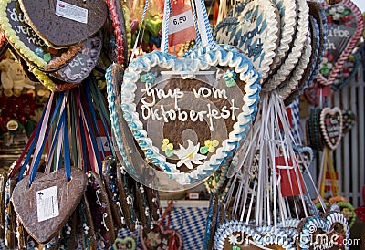 Greetings from Oktoberfest Editorial Stock Photo