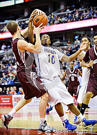 Men's CIS Basketball Finals Editorial Stock Photo