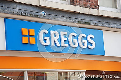 Greggs Bakers Editorial Stock Photo