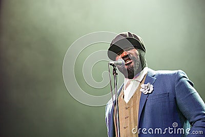 Gregory Porter at Kaunas Jazz 2015 Editorial Stock Photo