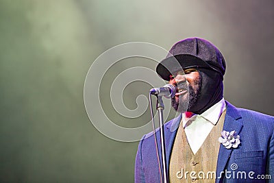 Gregory Porter at Kaunas Jazz 2015 Editorial Stock Photo