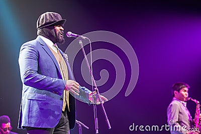 Gregory Porter at Kaunas Jazz 2015 Editorial Stock Photo