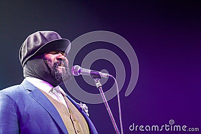 Gregory Porter at Kaunas Jazz 2015 Editorial Stock Photo