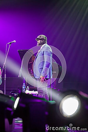 Gregory Porter at Kaunas Jazz 2015 Editorial Stock Photo