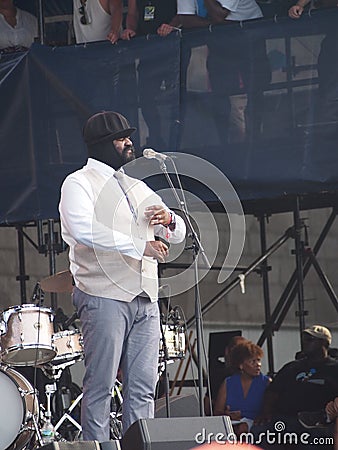 Gregory Porter Editorial Stock Photo