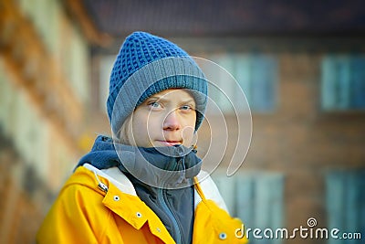 Greta Thunberg meet italian activists against climate change Editorial Stock Photo