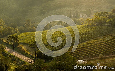 Greve in Chianti Stock Photo