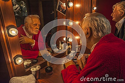 In Grevin Museum Editorial Stock Photo