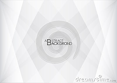 Grey abstract background vector illustration, White cover Vector Illustration