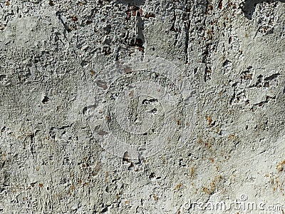 Grey concrete wall. The original background. Stock Photo