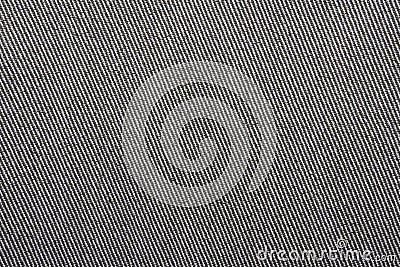 Grey denim background.The texture of denim grey fabric is fluted in light stripes. Stock Photo