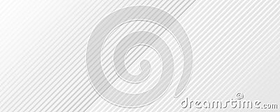 Grey diagonal lines background, diagonal gradient striped border - for stock Vector Illustration