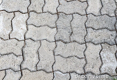 Grey floor concrete stones Stock Photo
