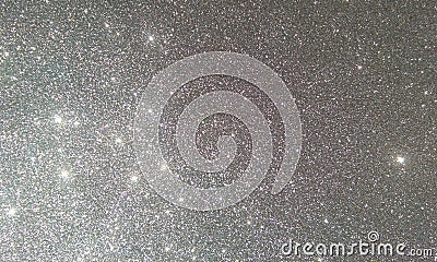 Grey glitter textured background,Bright beautiful shining grey glitter. Stock Photo