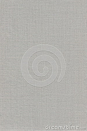 Grey Khaki Cotton Fabric Texture Background, Detailed Macro Closeup, Large Vertical Textured Gray Linen Canvas Burlap Copy Space Stock Photo
