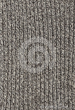 Grey knitted fabric Stock Photo