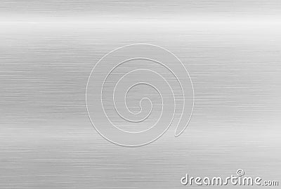 Stainless steel texture. Polished aluminum background Stock Photo