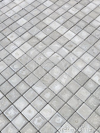 Grey pavement Stock Photo