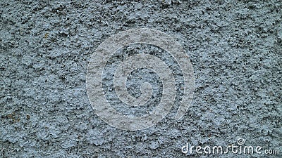 Grey Platered Wall Stock Photo