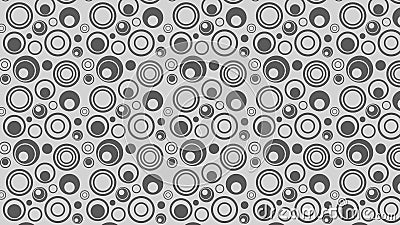 Grey Random Circles Pattern Background Vector Image Stock Photo