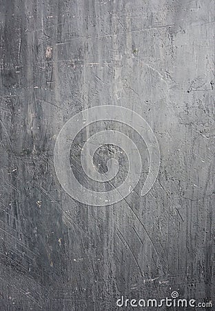 Grey scratched concrete wall Stock Photo