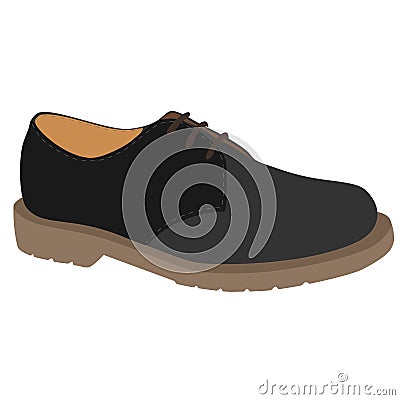 Grey shoe Stock Photo