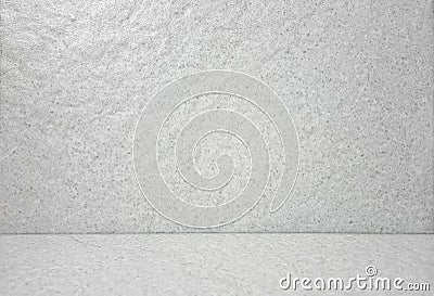 grey stone cement floor and wall backgrounds, room, interior, for display products. montages background for product showcase. Stock Photo