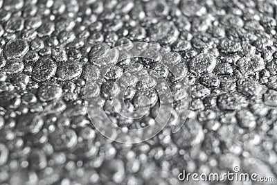 Grey styrofoam background texture closeup. Macro shot texture of grey polystyrene foam or styrofoam pattern Stock Photo