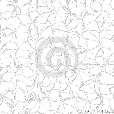 Grey tangled abstract background Vector Illustration