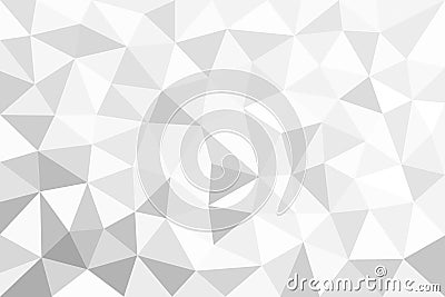 Grey trigonal, polygonal background Vector Illustration