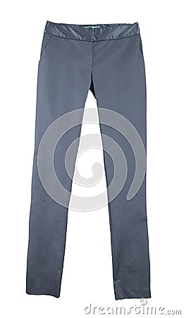 Grey trousers leggings Stock Photo