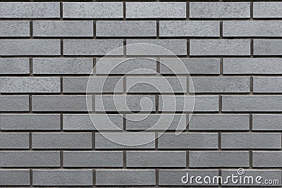 Grey wall with clinker bricks Stock Photo