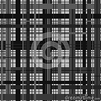 Grey weave seamless pattern Vector Illustration