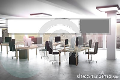 Grey web search button office appartment 3d illustration Cartoon Illustration