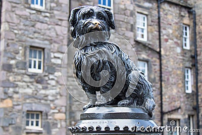 Greyfriars Bobby in horizontal picture Stock Photo