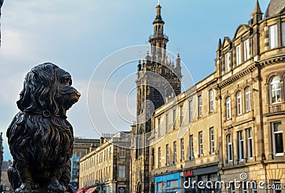 Greyfriars Bobby Stock Photo