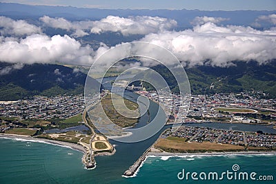 Greymouth Stock Photo