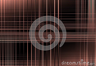 Grid, mesh, lattice or grating. Intersected lines vector Vector Illustration