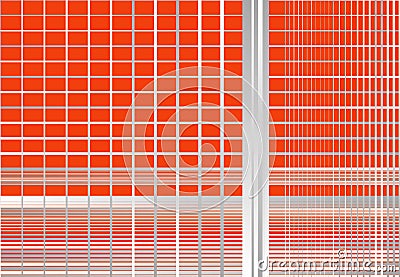 Grid, mesh, lattice or grating. Intersected lines vector Vector Illustration